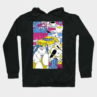 Comic Panel 01 Hoodie